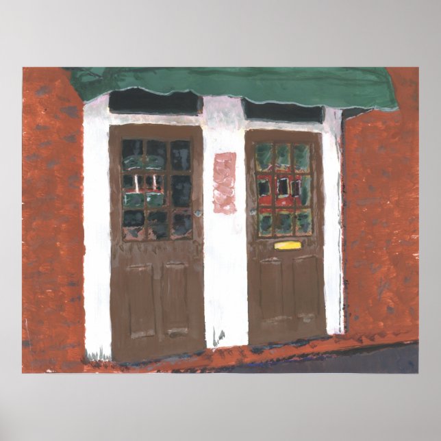 Poster Jimmy's Music Club (Devant)