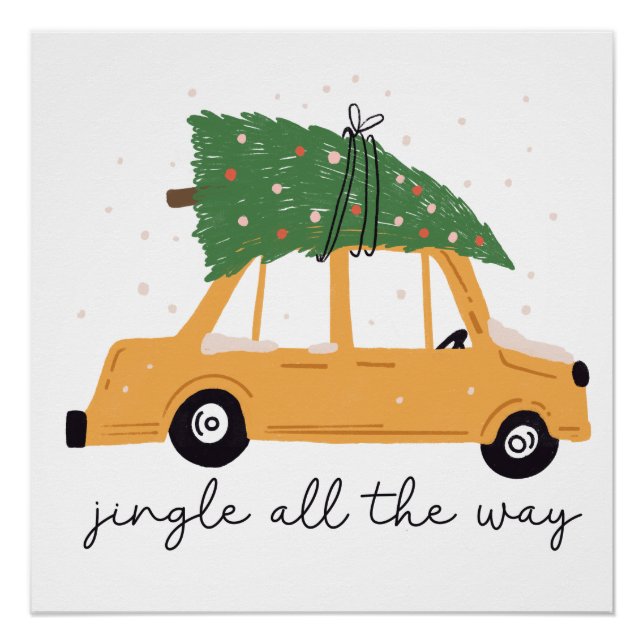 Poster Jingle Tout Le Chemin Noël (Devant)