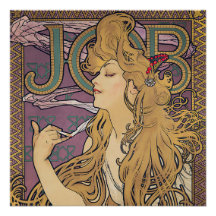 Job (1896) par Alphonse Mucha