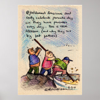 Poster @joeldommet irkafirka print