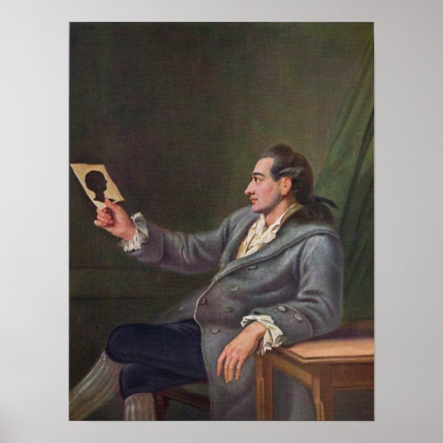 Poster Johann Wolfgang von Goethe (Devant)