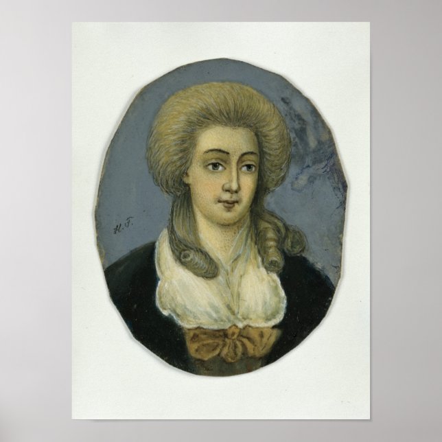 Poster Johanna Elisabeth Mencken (Devant)