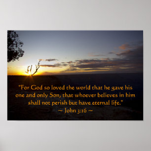 Poster John 3:16