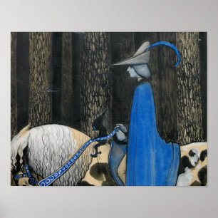 Poster John Bauer - De temps en temps