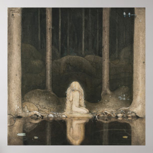 Poster John Bauer Tuvstarr CC0789 Moyen