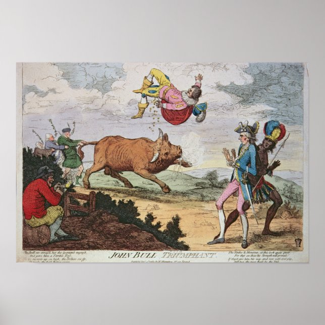Poster John Bull Triumphant (Devant)