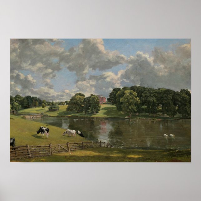 Poster John Constable - Parc Wivenhoe, Essex (Devant)
