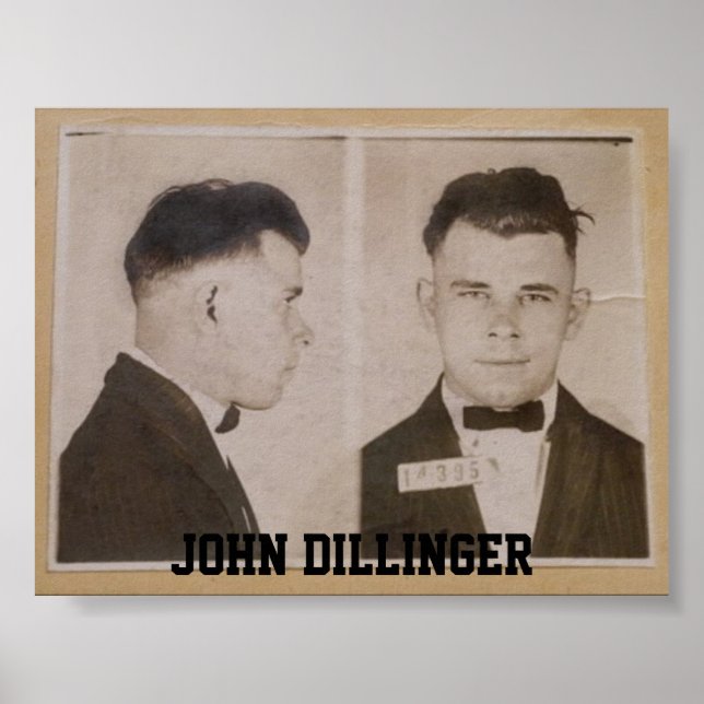 Poster John Dillinger (Devant)