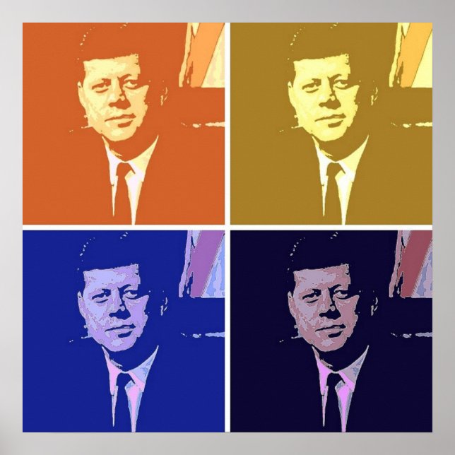 Poster John F Kennedy (Devant)