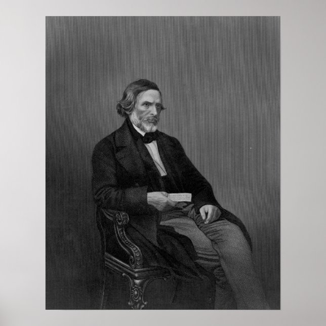 Poster John Gibson Esq, de The Drawing Room (Devant)