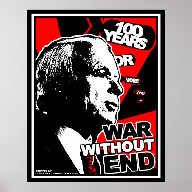 Poster John McCain : La guerre sans fin (Devant)