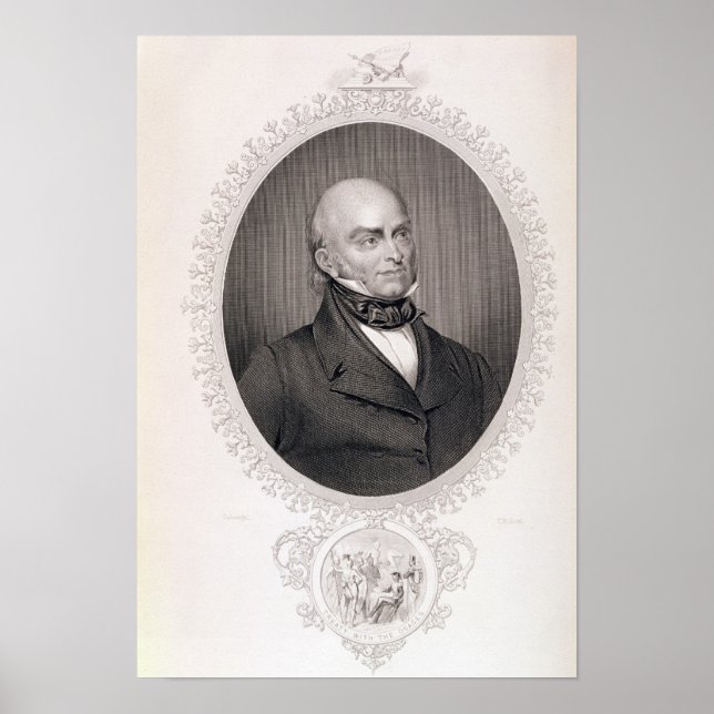Poster John Quincy Adams (Devant)