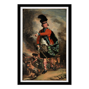 Poster John S. Copley portrait de Hugh Montgomerie