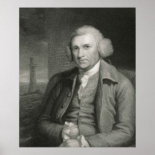 Poster John Smeaton from 'Gallery of Portraits'