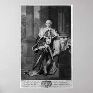 Poster John Stuart, 3ème comte du Bute, 1763
