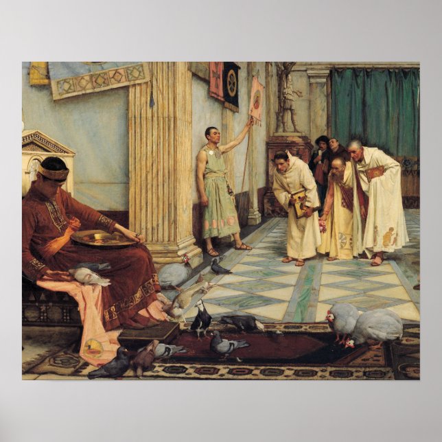 Poster John William Waterhouse - Les Favoris... (Devant)