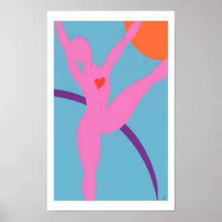 Poster Joie à la danse