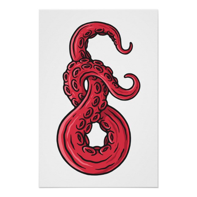 Poster Joined tentacles (Devant)