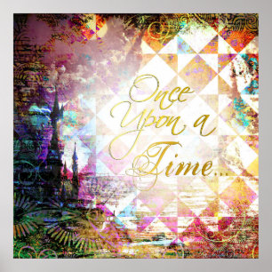 Poster Joli conte de Fairytale Il était une fois