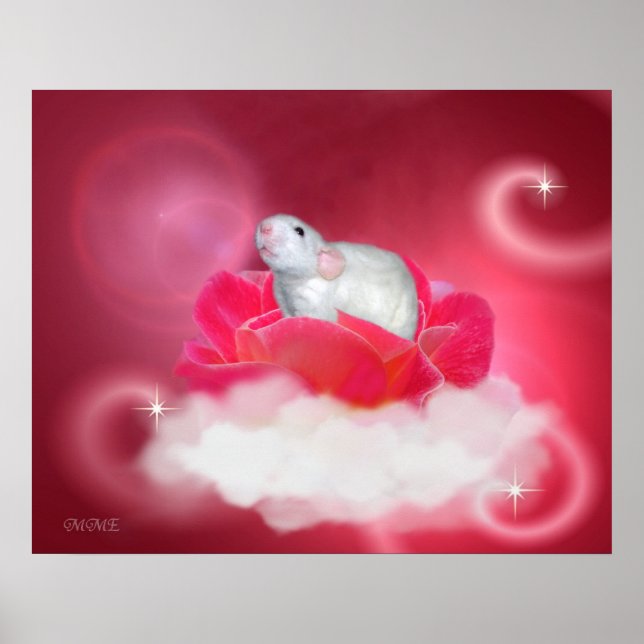 Poster Joli en rose (Devant)