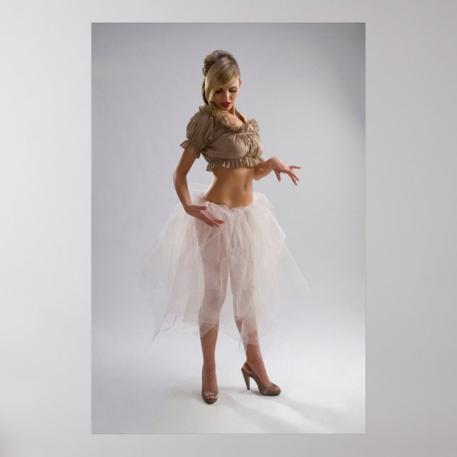 Poster Jolie fille (Devant)