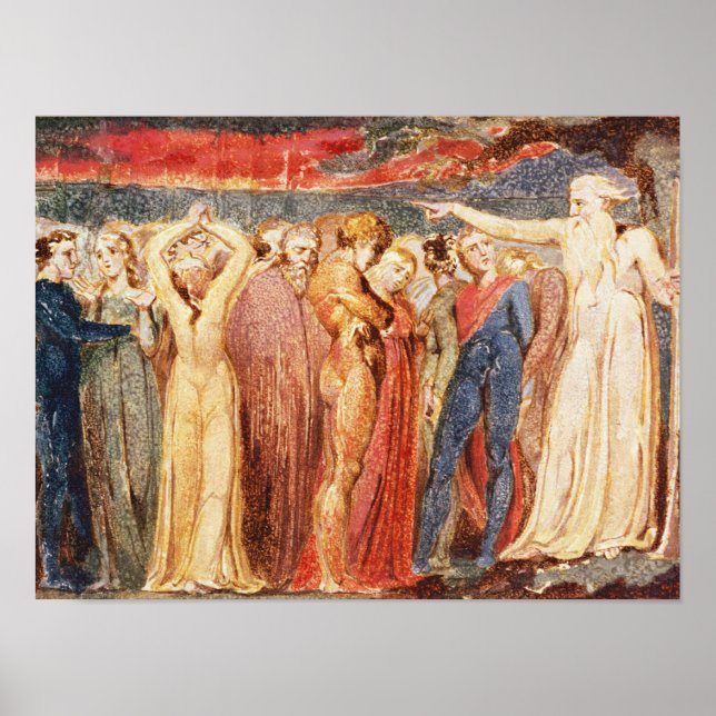 Poster Joseph d'Arimathea prêchant (Devant)