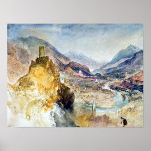 Poster Joseph Mallord William Turner Chatel Argent