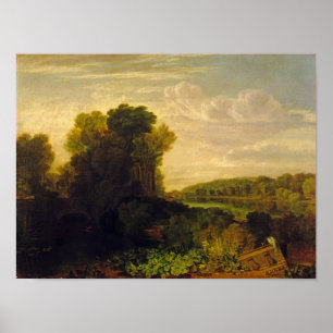 Poster Joseph Mallord William Turner   La Tamise sur Weyb