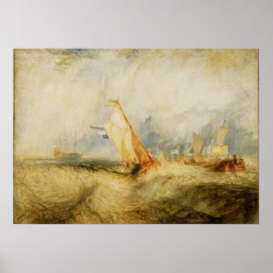 Poster Joseph Mallord William Turner   Van Tromp Going Ab