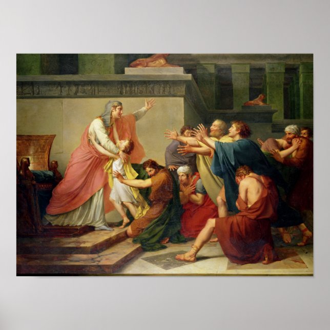 Poster Joseph reconnu par ses frères (Devant)