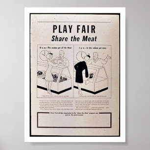 Poster Jouer