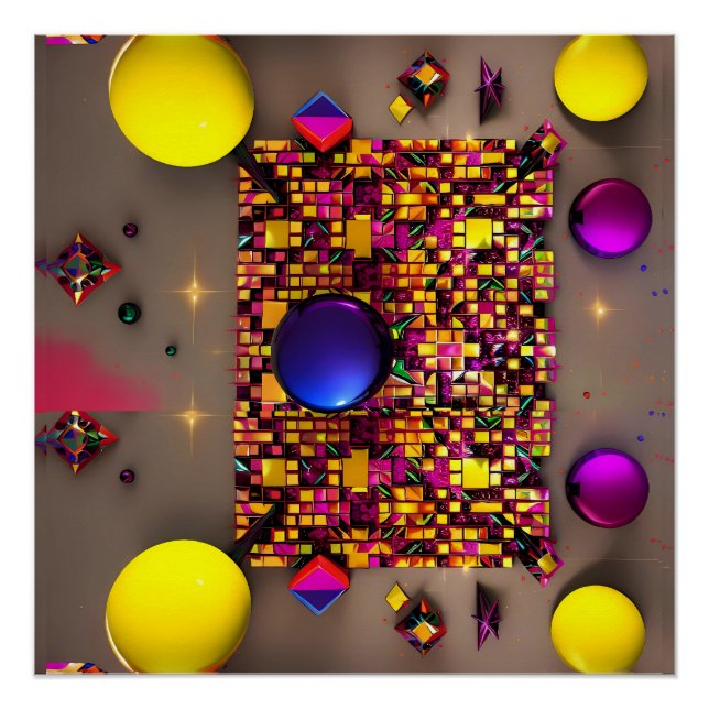 Poster Jouer à l'univers (Devant)