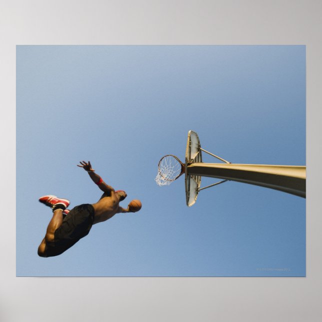 Poster Joueur de basket-ball 2 (Devant)