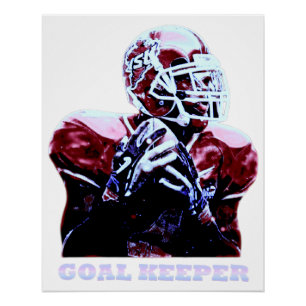 Poster joueur de football