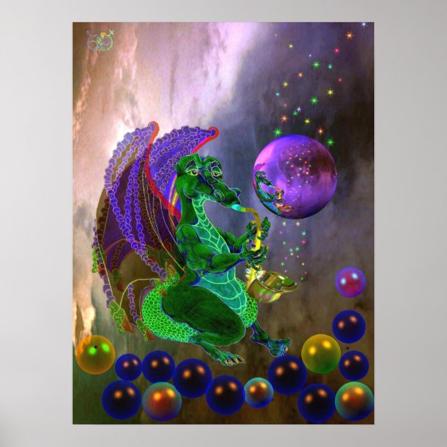 Poster Joueur Sax (Devant)