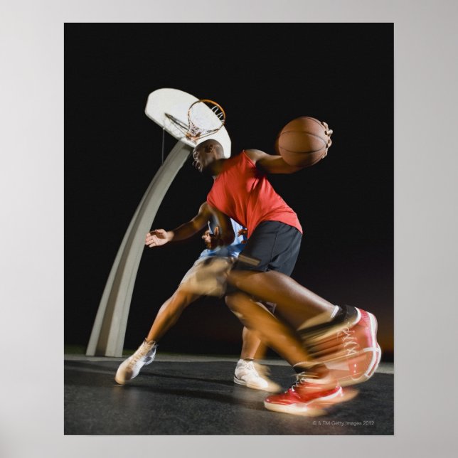 Poster Joueurs de basket-ball 2 (Devant)