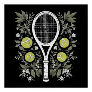 Poster Joueuse de tennis