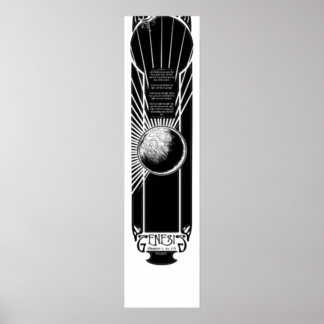 Poster Jour 1 de l'affiche de création (Devant)