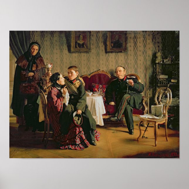 Poster Jour de la Parte, 1872 (Devant)