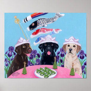 Poster Jour des Enfants Japonais Oeuvres d'art