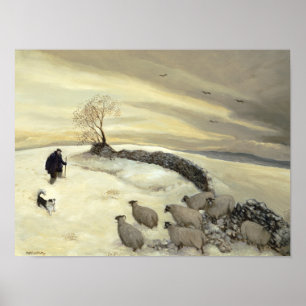 Poster Jour d'hiver morne