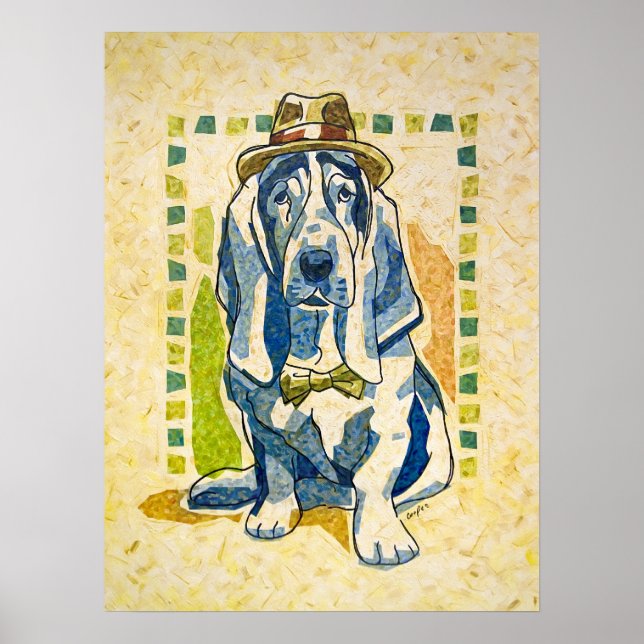 Poster "Jour du chien passé" Imprimer (Devant)