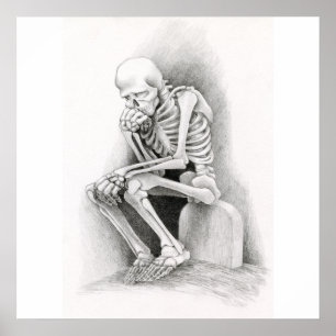 Poster Jour du penseur mort