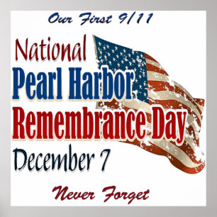 Poster Jour national de Pearl Harbor