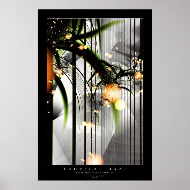 Poster Jour Tropical (Devant)