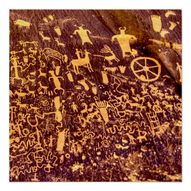 Poster Journal Rock American Indian Utah (Devant)