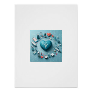 Poster "Journée de la pharmacie : Célébrer le coeur des s