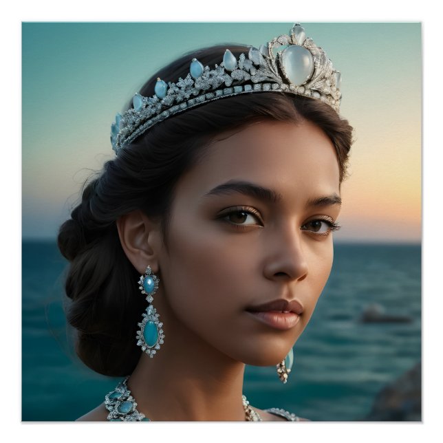 Poster Joyau océanique (Devant)