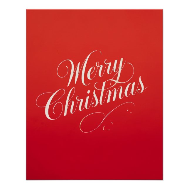 Poster Joyeuse nouvelle année Joyeux Noël Période des fêt (Devant)