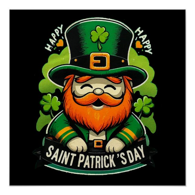 Poster Joyeuse Saint-Patrick (Devant)